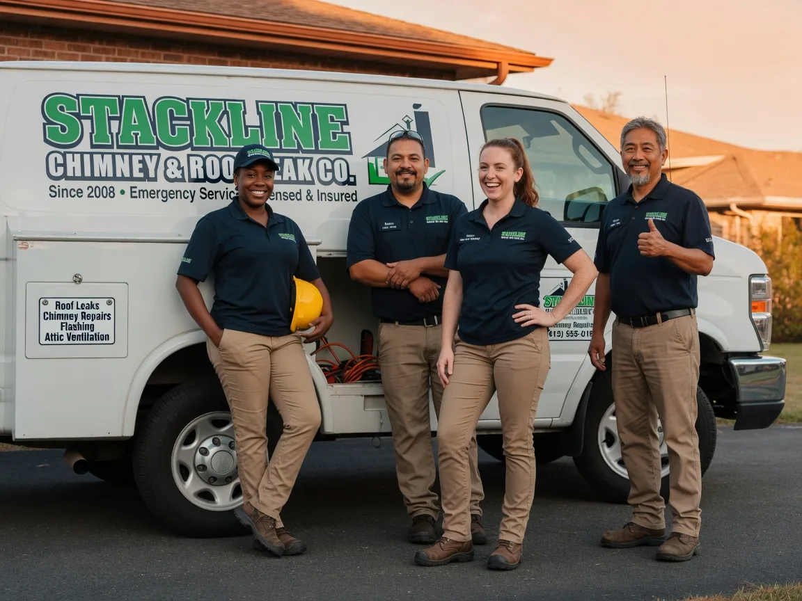 Chimney flashing repair company in Aberdeen, NC